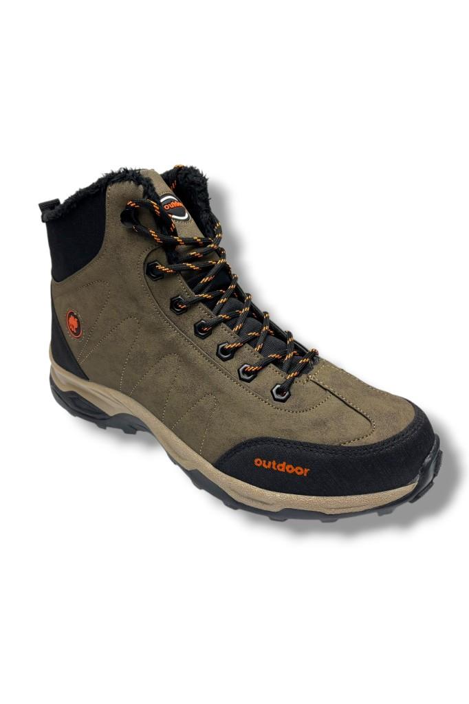 Jagulep 4058-26 Anatomik İçi Kürklü Outdoor Erkek Bot Vizon Turuncu 45-47