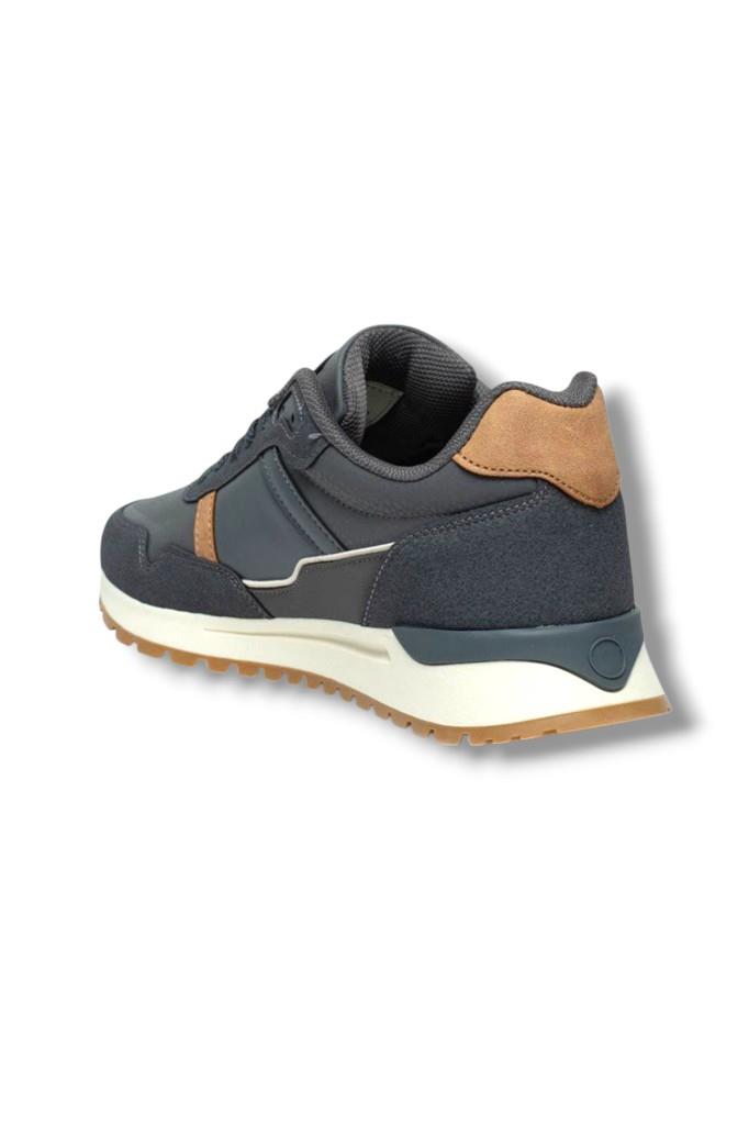 Jagulep Stone 8508-26 Cilt Deri Anatomik Sneaker Füme Taba 36-40