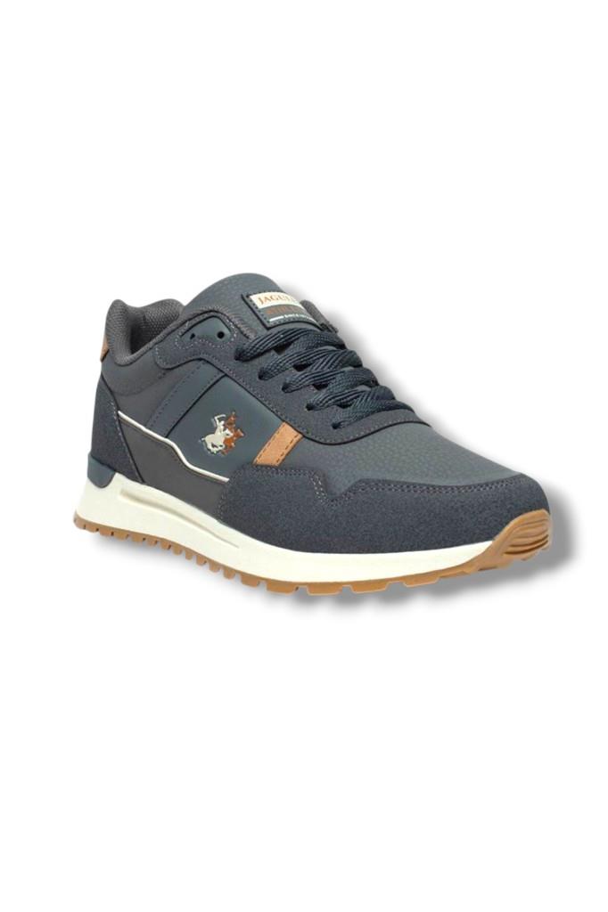 Jagulep Stone 8508-26 Cilt Deri Anatomik Sneaker Füme Taba 36-40