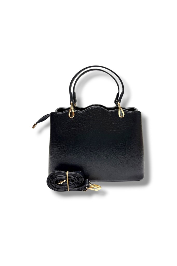 Janussi 2011-26 Cilt Deri Püsküllü Maskotlu El Ve Omuz Askılı Kadın Çanta