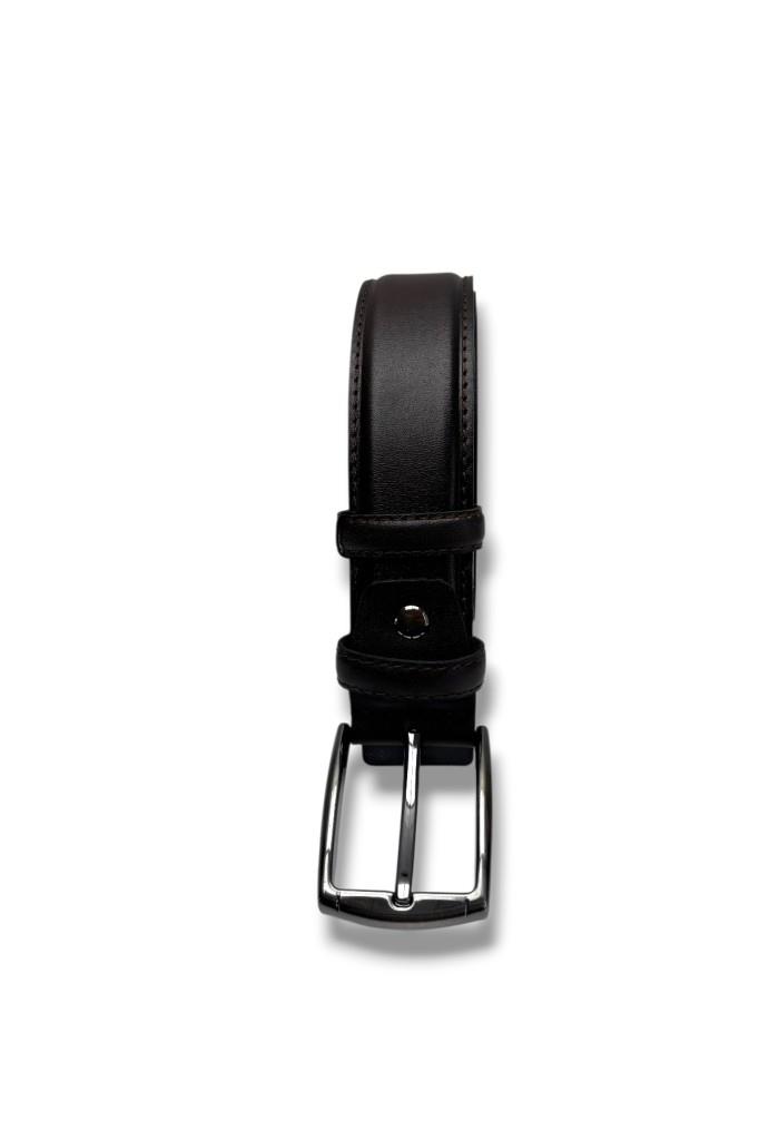 Kafka K100-26 Hakiki Deri Dikişli Erkek Kemer 120 Cm