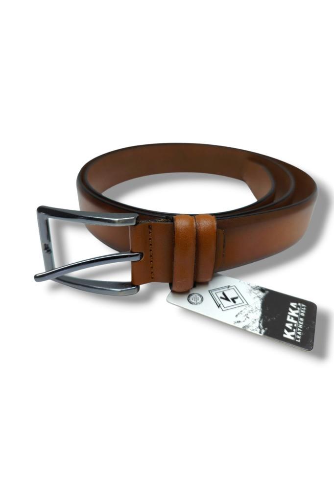 Kafka K140-26 Hakiki Deri Klasik Erkek Kemer 130 Cm
