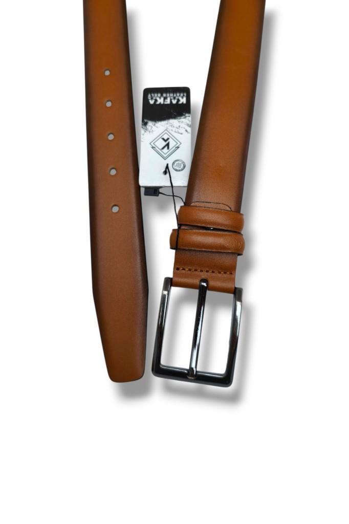Kafka K140-26 Hakiki Deri Klasik Erkek Kemer 125 Cm