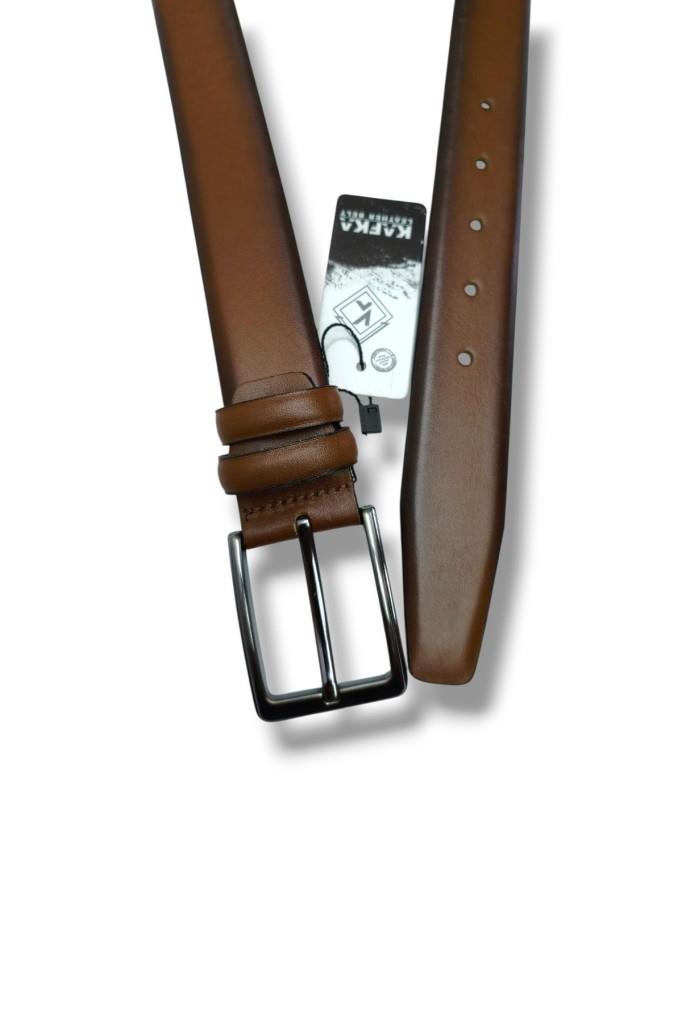 Kafka K140-26 Hakiki Deri Klasik Erkek Kemer 110 Cm