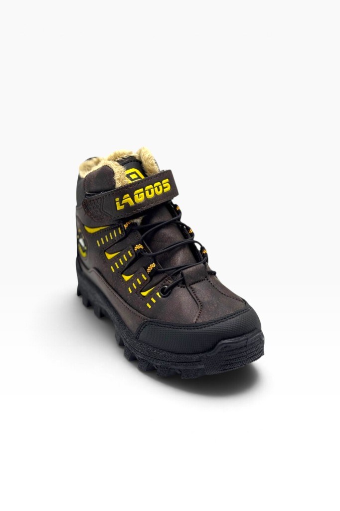 Lagoos 620-27 Cilt İçi Kürklü Anatomik Outdoor Trekking Erkek Çocuk Bot