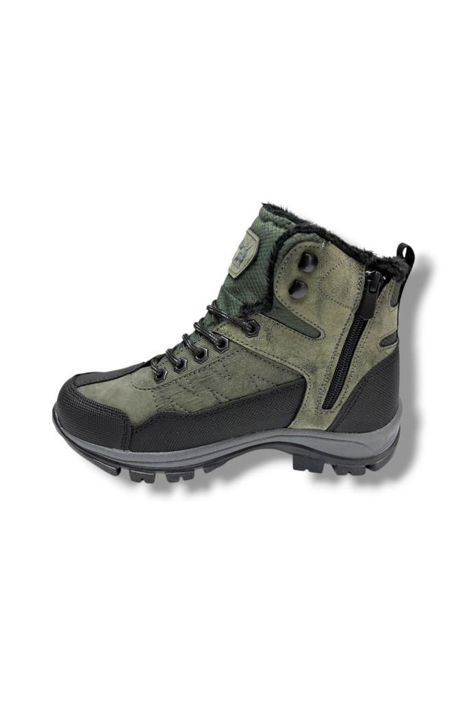 Lambırlent 980-26 Deri İçi Kürklü Astar Anatomik Outdoor Erkek Çcouk Bot 36-39