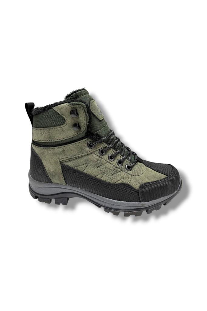 Lambırlent 980-26 Deri İçi Kürklü Astar Anatomik Outdoor Erkek Çcouk Bot 36-39