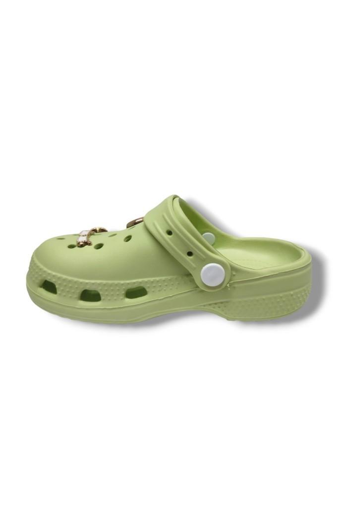 Lorin LR-300-25 Eva Smile Tokalı Sabo Kız Çocuk Terlik 32-35