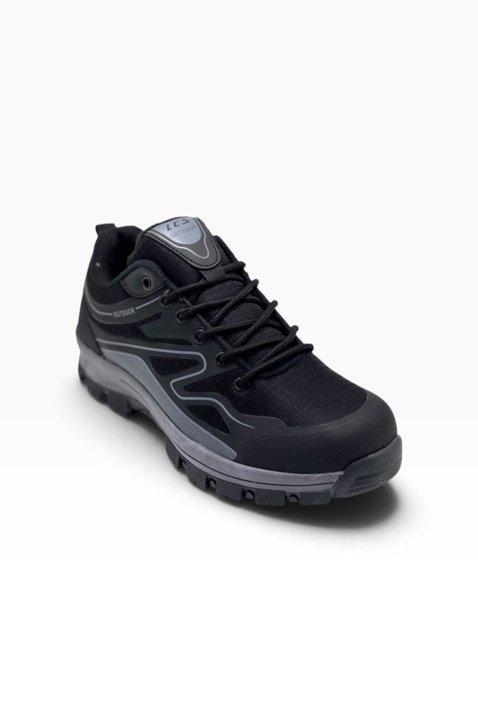 Lucas 411-27 Termal Anatomik Taban Outdoor Erkek Sneaker Siyah Füme