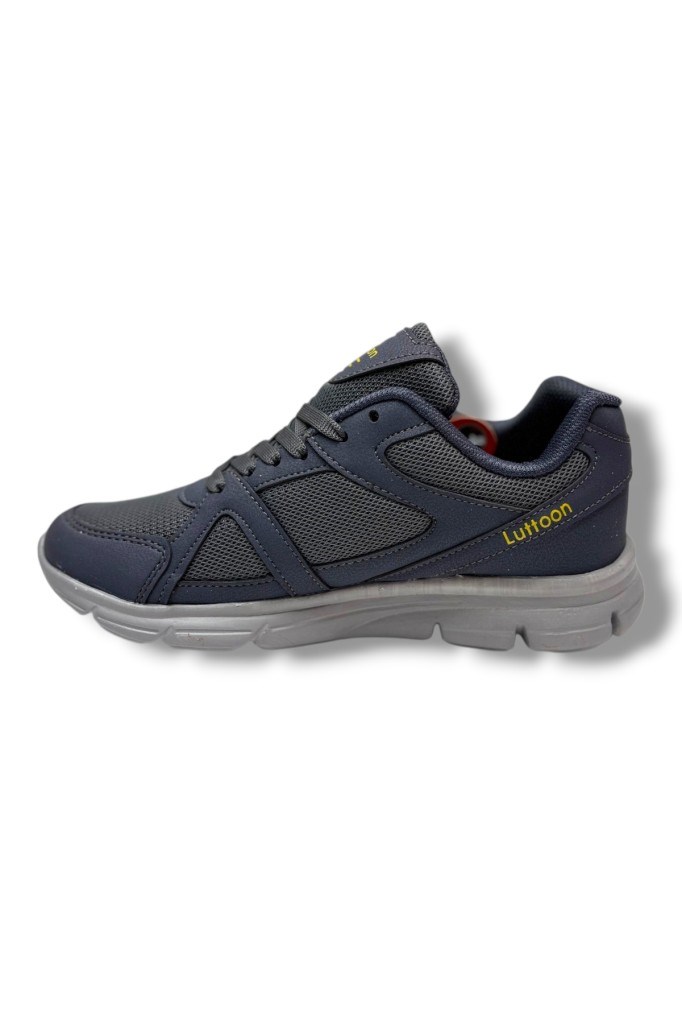 Luttoon 251-26 Anorak Deri Anatomik Sneaker Füme Sarı 36-39