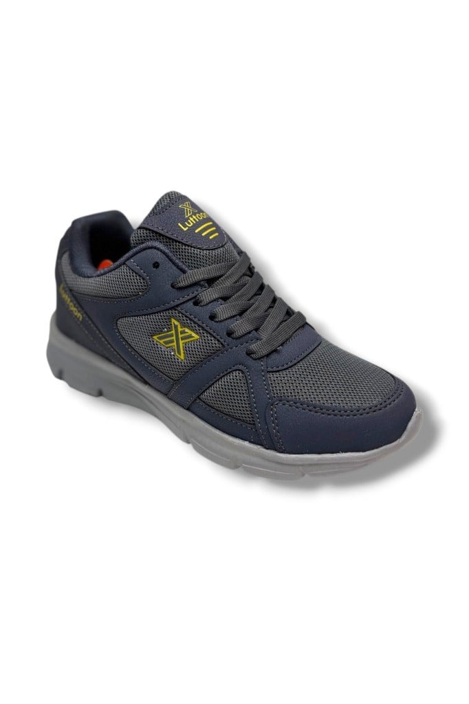 Luttoon 251-26 Anorak Deri Anatomik Sneaker Füme Sarı 36-39