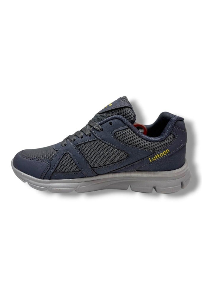 Luttoon 251-26 Anorak Deri Anatomik Sneaker Füme Sarı 36-39