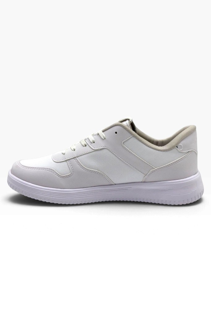 Luttoon 4027-27 Cilt Deri Anatomik Erkek Sneaker 49-50