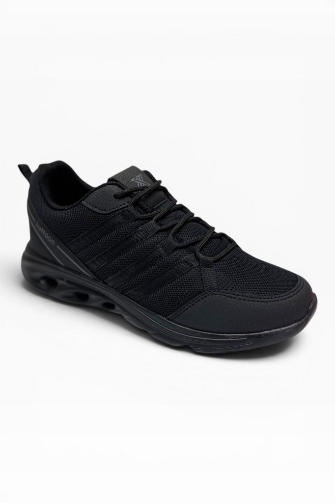 Luttoon 4138-26 Anorak Fashıon Anatomik Erkek Sneaker Siyah-Füme