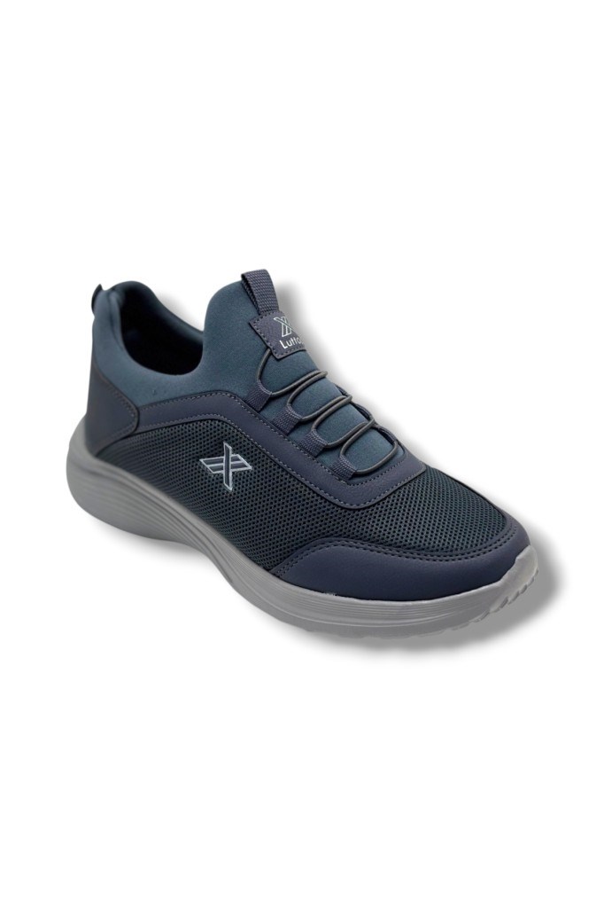 Luttoon 4194-26 Anorak Slip On Anatomik Erkek Sneaker Füme Gri