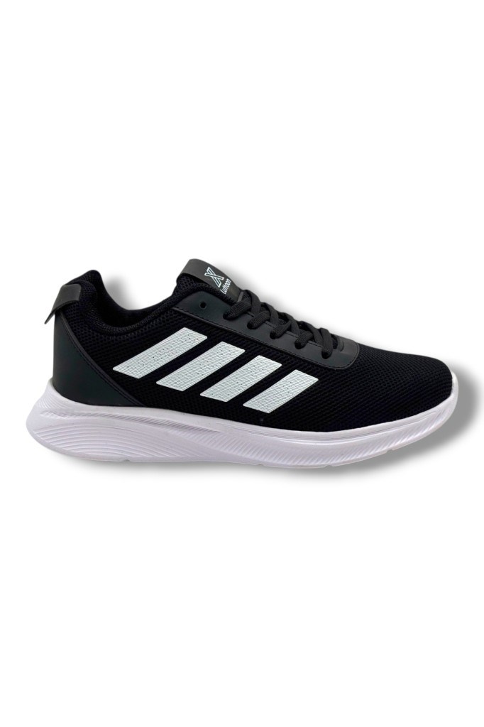 Luttoon 4313-26 Anorak Fashıon Anatomik Erkek Sneaker Siyah Beyaz