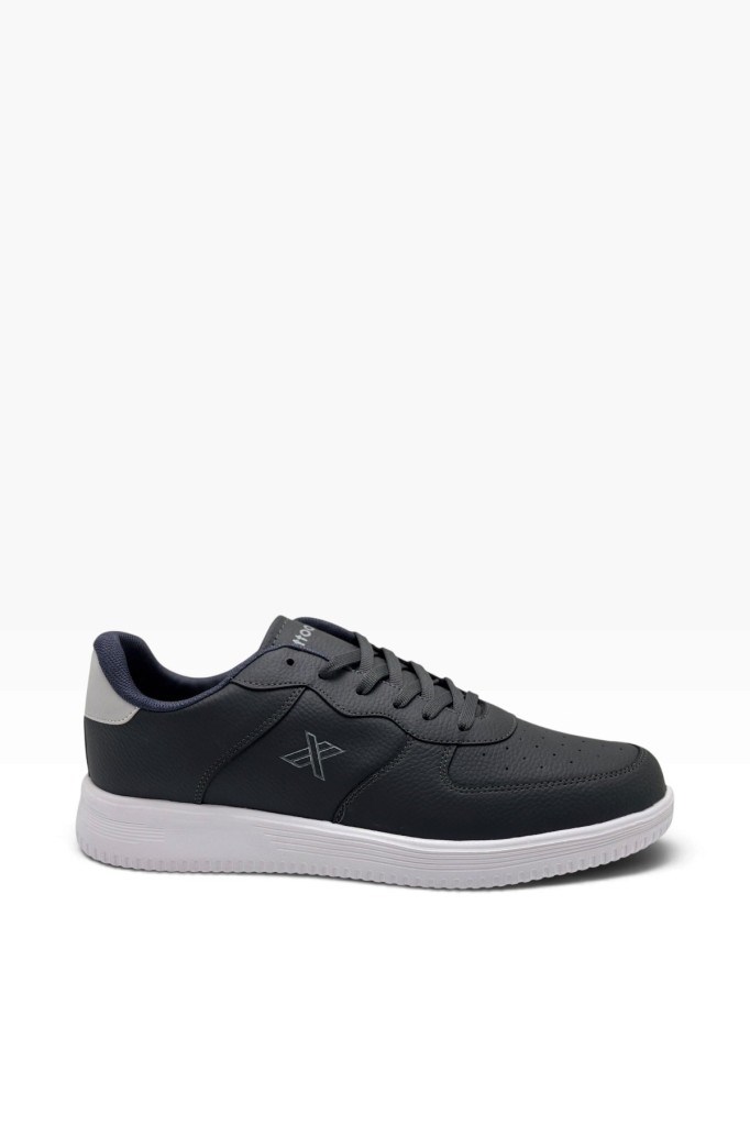 Luttoon 4332-26 Cilt Anatomik Büyük NUmara Erkek Sneaker Füme Beyaz 47-48