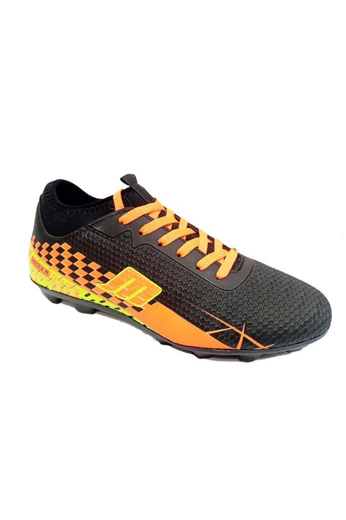 M.P 1139 MR Futbol Çim Kramponu 40-44 Siyah Turuncu
