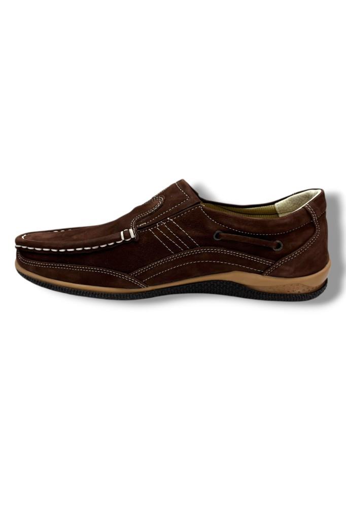 Master 1706-26 Hakiki Nubuk Deri Casual Erkek Ayakkabı