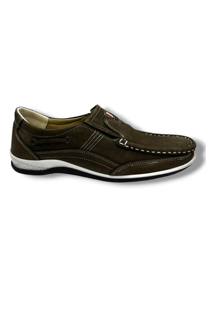 Master 1706-26 Hakiki Nubuk Deri Casual Erkek Ayakkabı