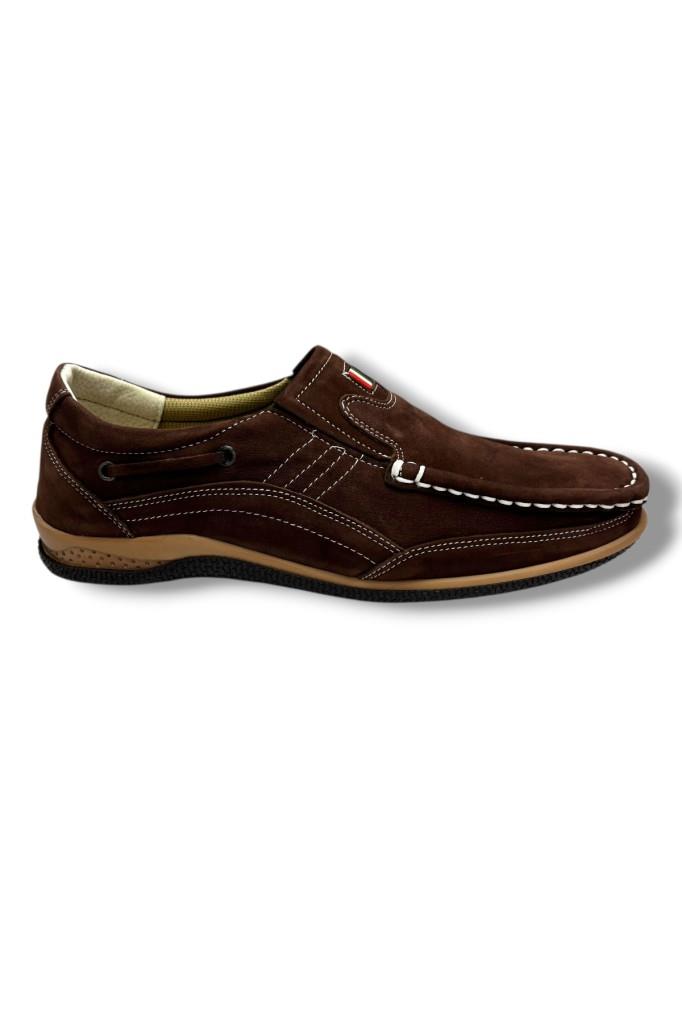 Master 1706-26 Hakiki Nubuk Deri Casual Erkek Ayakkabı