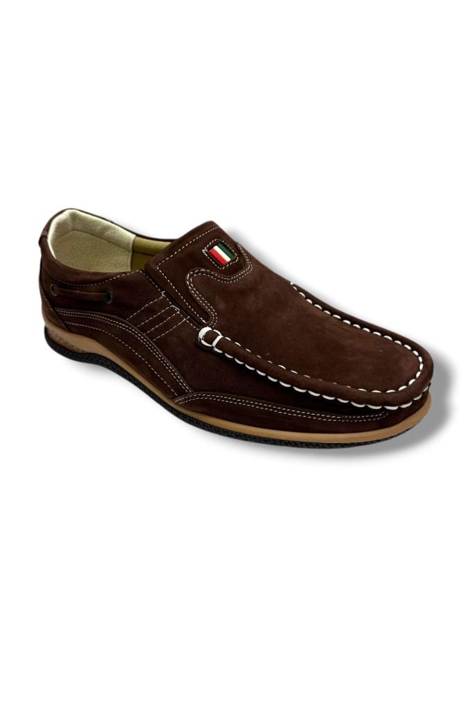 Master 1706-26 Hakiki Nubuk Deri Casual Erkek Ayakkabı