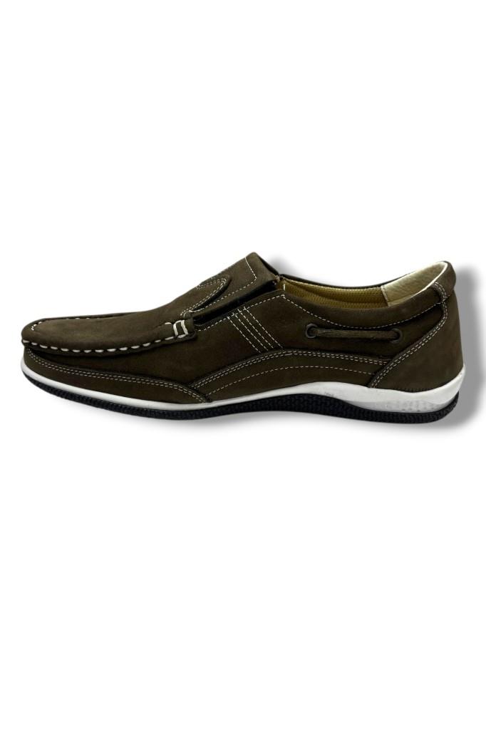 Master 1706-26 Hakiki Nubuk Deri Casual Erkek Ayakkabı