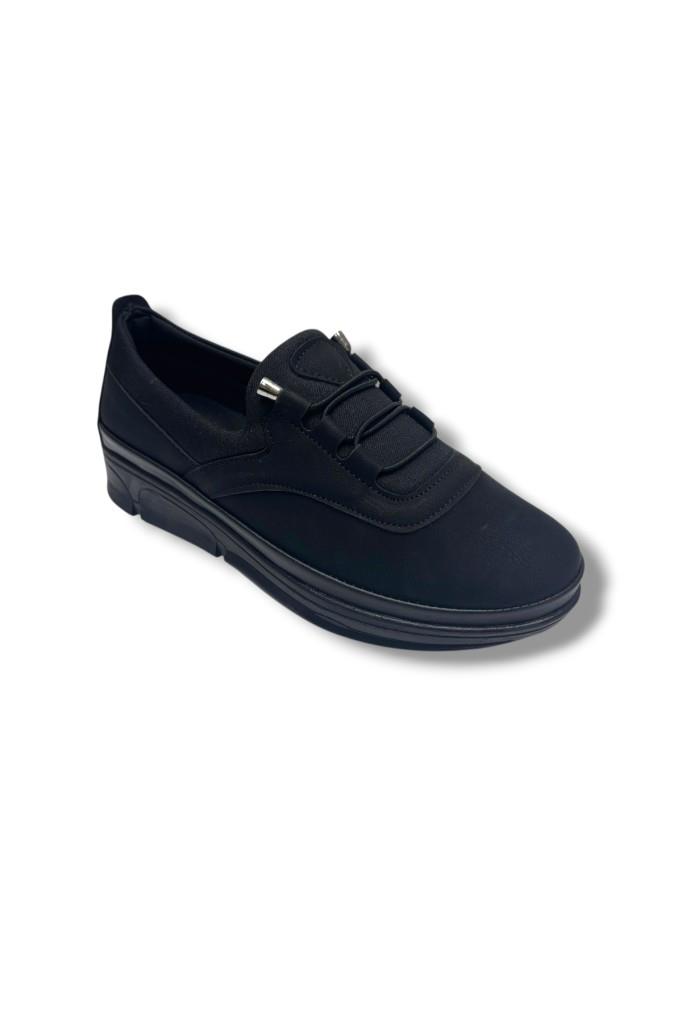 Mehtap 1150-26 Yağlı Deri Anatomik Slip On Comfort Kadın Ayakkabı