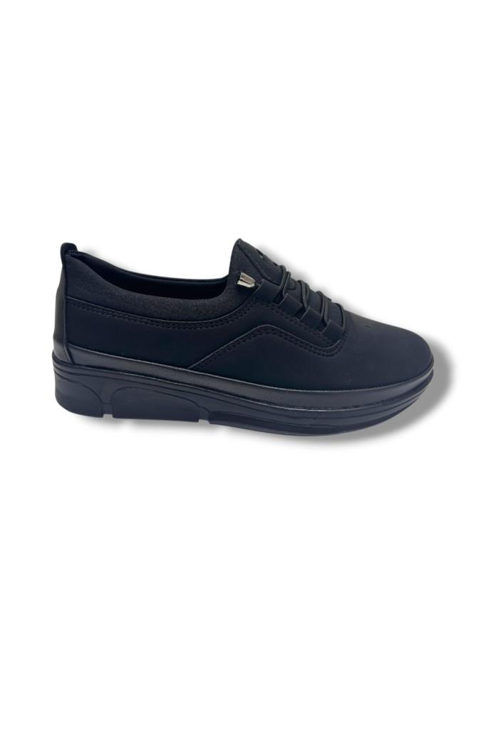 Mehtap 1170-26 Yağlı Deri Anatomik Slip On Comfort Kadın Ayakkabı