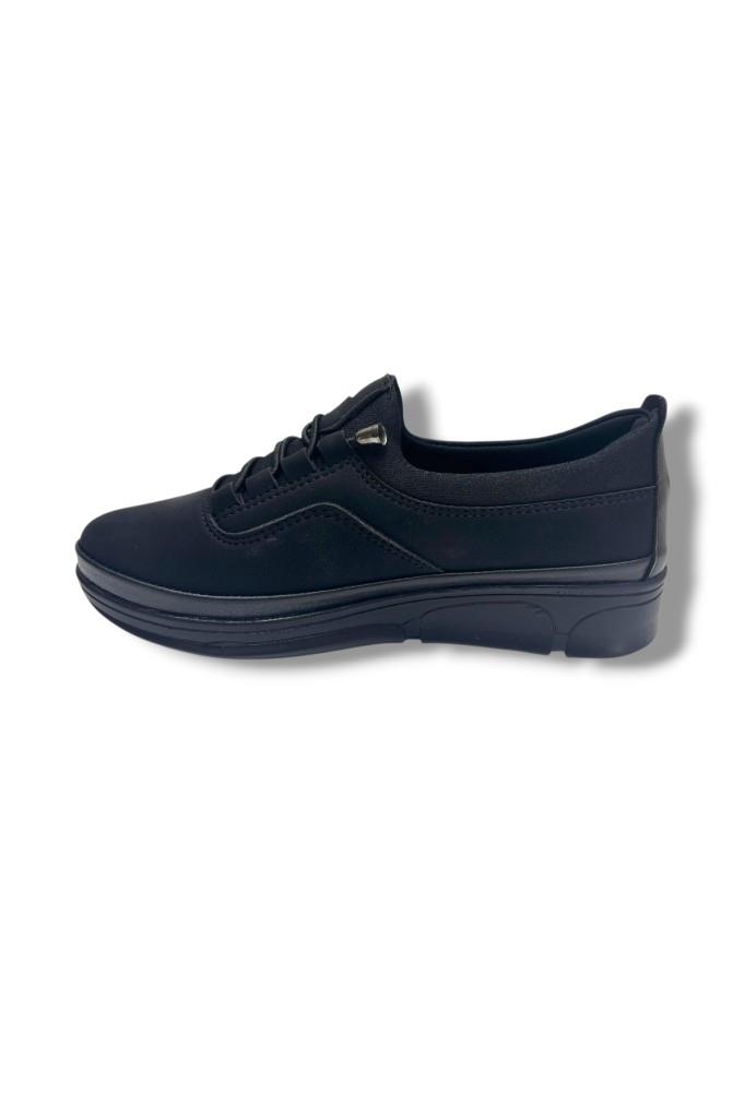 Mehtap 1170-26 Yağlı Deri Anatomik Slip On Comfort Kadın Ayakkabı