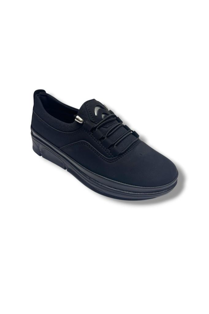 Mehtap 1170-26 Yağlı Deri Anatomik Slip On Comfort Kadın Ayakkabı