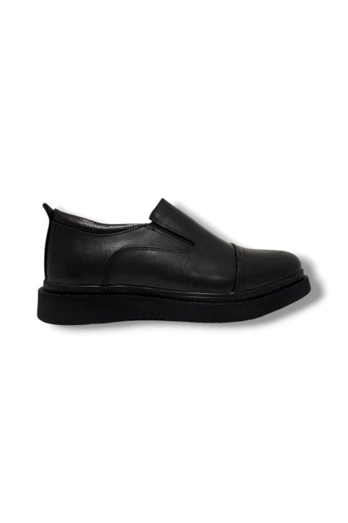 Mr Renzo 308-26 Hakiki Deri Anatomik Jel Taban Lastikli Erkek Ayakkabı