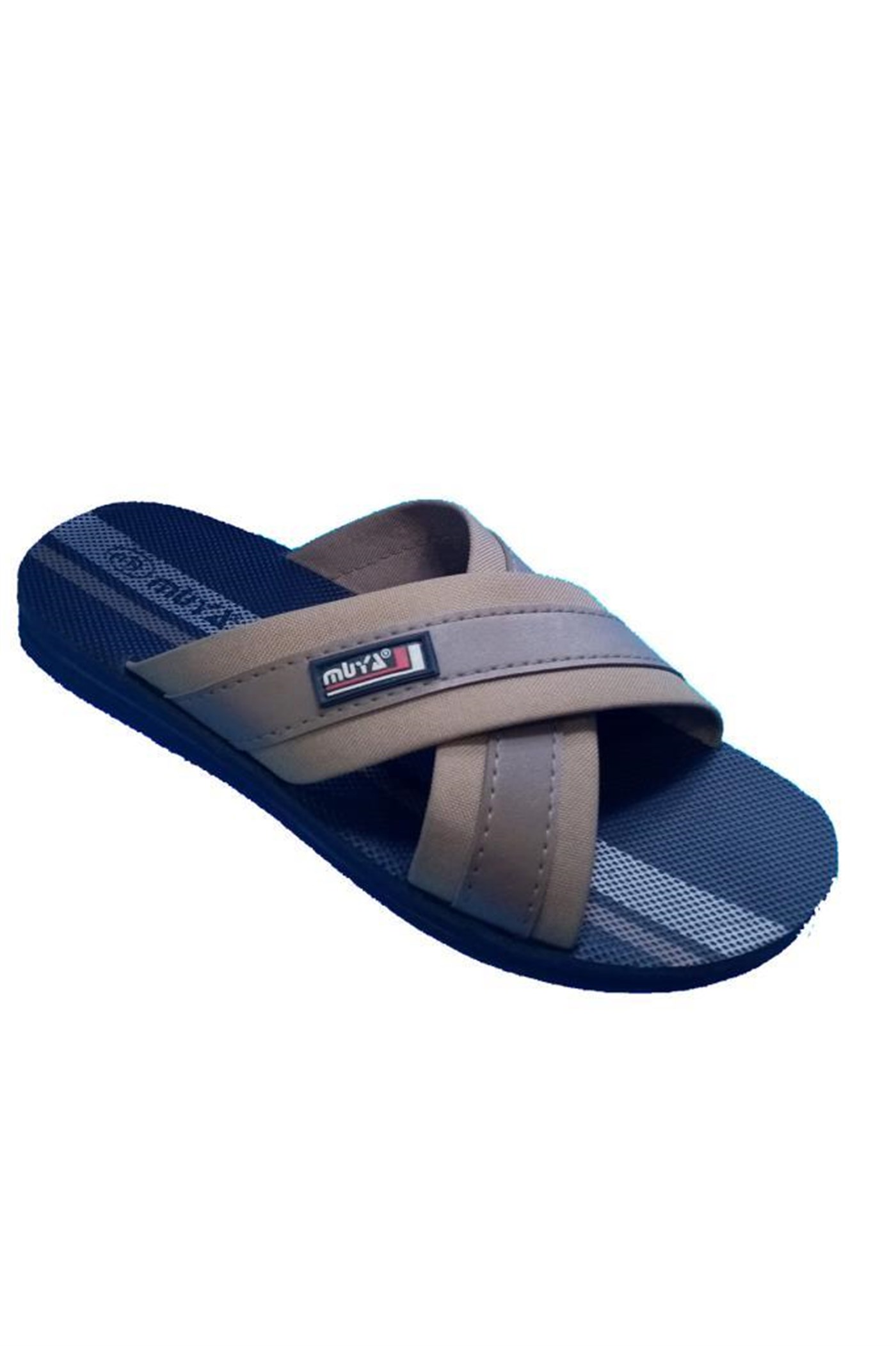 Muya 17353 Trend Fashion Çarpraz Erkek Terlik
