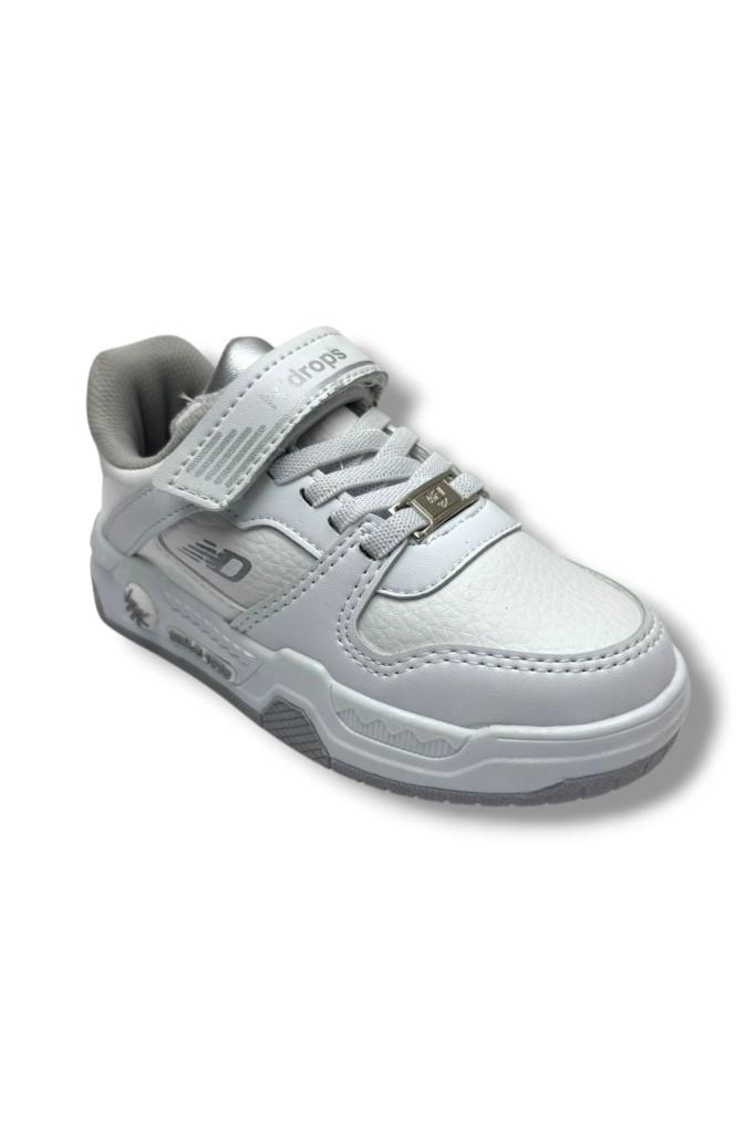 Ndrops 012-26 Deri Cırt Bantlı Çocuk Sneaker 26-30