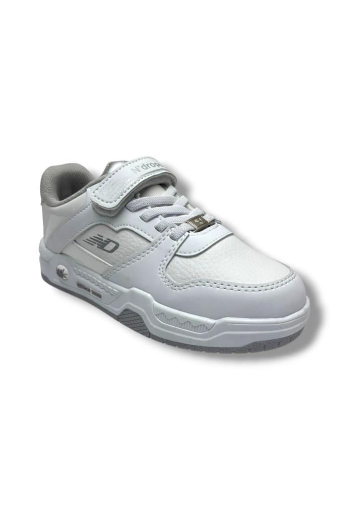 Ndrops 012-26 Deri Cırt Bantlı Çocuk Sneaker 31-35