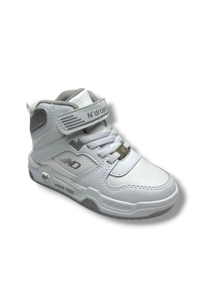 Ndrops 021-26 Deri Cırt Bantlı Çocuk Spor Bot 26-30