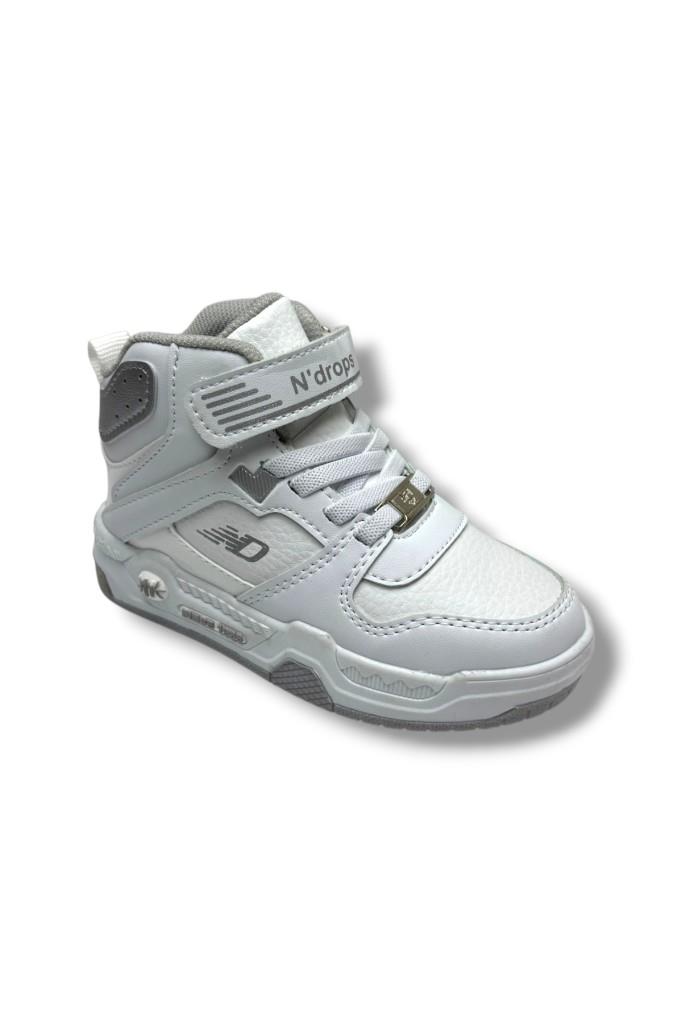 Ndrops 021-26 Deri Cırt Bantlı Çocuk Spor Bot 26-30