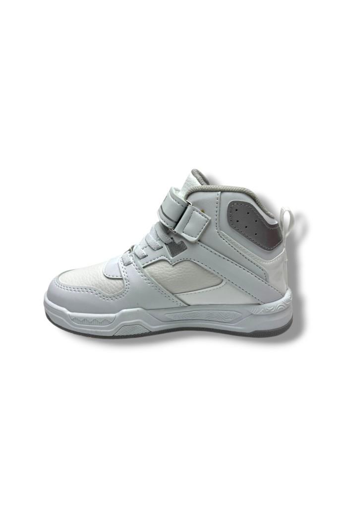 Ndrops 021-26 Deri Cırt Bantlı Çocuk Spor Bot 31-35