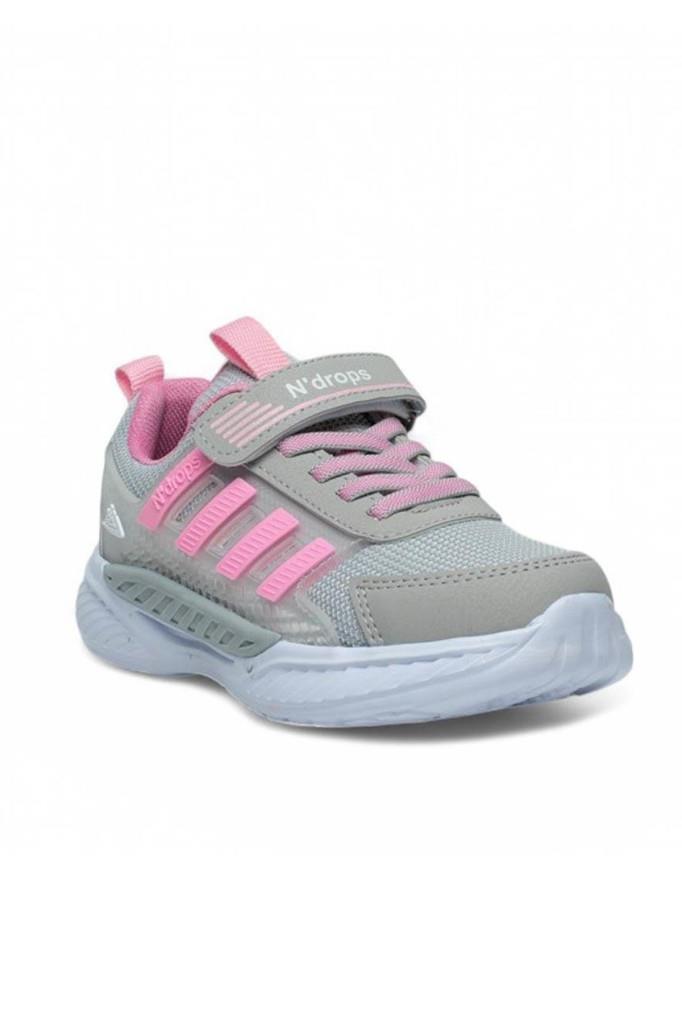 Ndrops 023-25 Anorak Anatomik Kız Çocuk Sneaker Buz Pembe 31-35