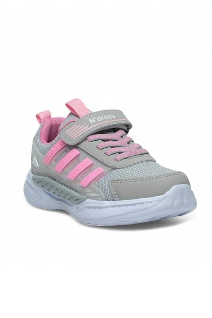 Ndrops 023-25 Anorak Anatomik Kız Çocuk Sneaker Buz Pembe 31-35