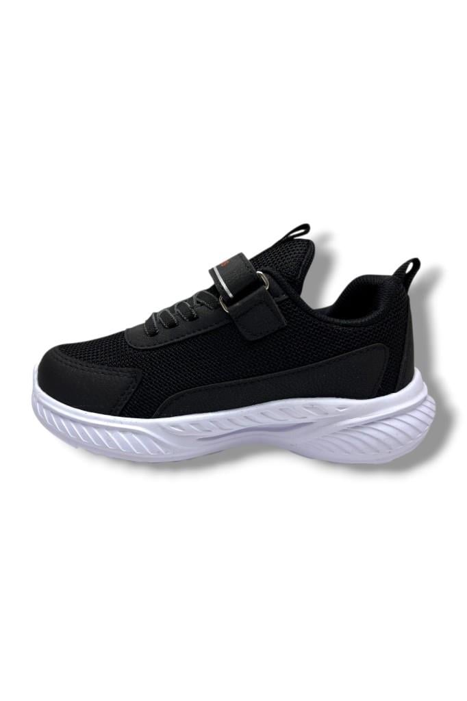 Ndrops 023-26 Anorak Anatomik Kız Çocuk Sneaker Siyah Beyaz 31-35