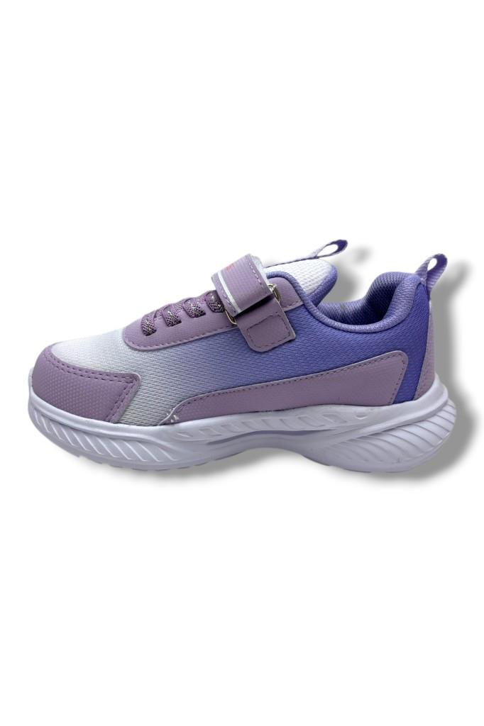 Ndrops 023-26 Anorak Anatomik Kız Çocuk Sneaker Lila Pembe31-35