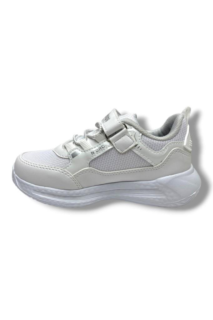 Ndrops 028-26 Anorak Anatomik Çocuk Sneaker Beyaz 31-35