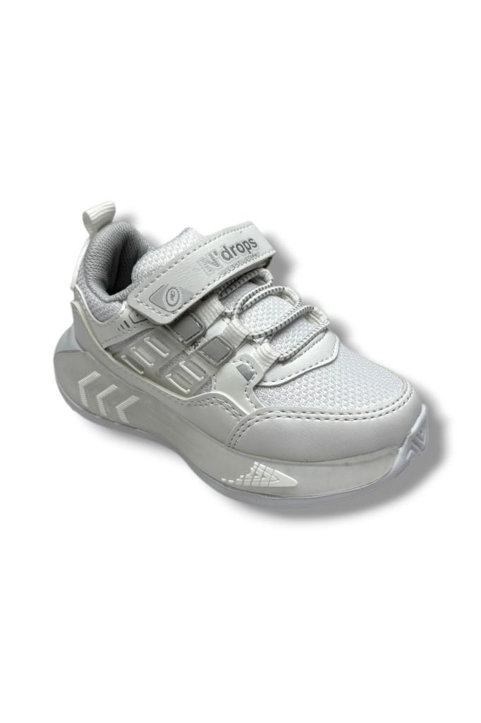 Ndrops 028-26 Anorak Anatomik Çocuk Sneaker Beyaz 26-30