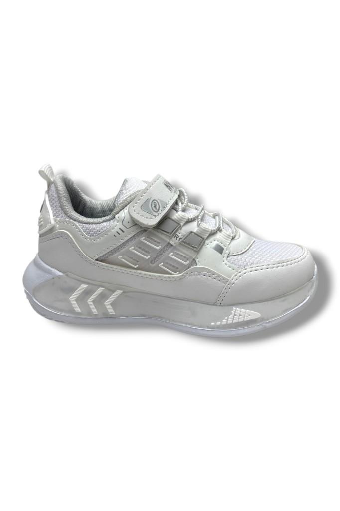 Ndrops 028-26 Anorak Anatomik Çocuk Sneaker Beyaz 31-35