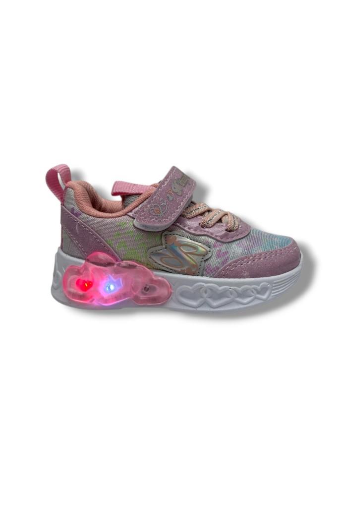 Ndrops 032-26 Anorak Rugan Yıldızlı Anatomik Kız Çocuk Sneaker 22-25