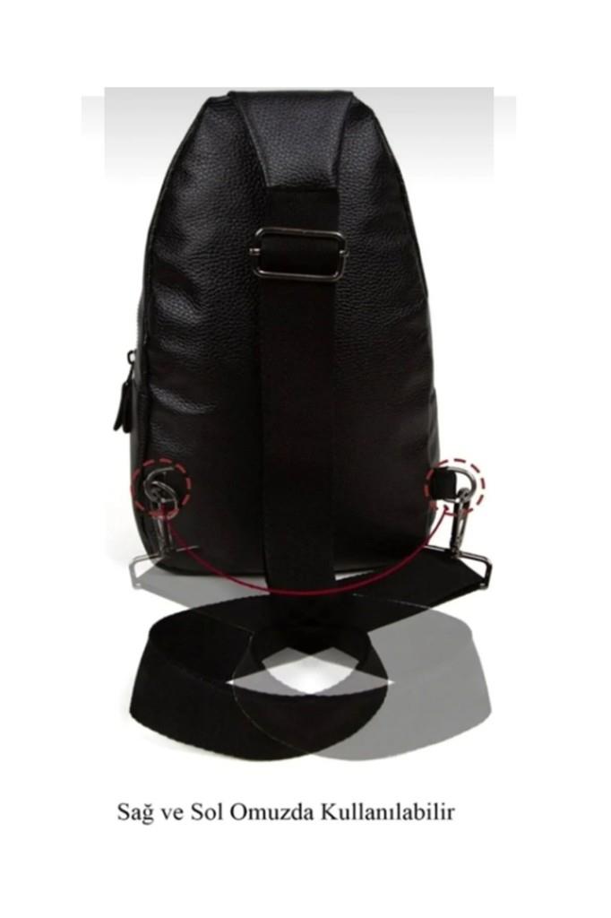 Newıshpolo 1064-26 Deri BodyBag Çapraz Çanta
