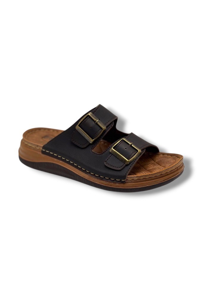 Oscar 5045-26 Cilt Çift Bant Ultra Soft Anatomik Erkek Terlik