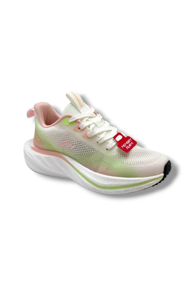 Owndays 6401-26 Anorak Memory Foam Kadın Sneaker Beyaz Yeşil