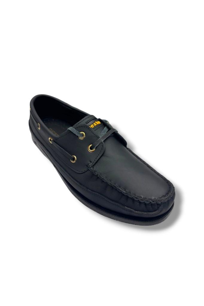 Ox-Ter 4774-26 Hakiki Deri Dexter Erkek Ayakkabı Siyah Siyah 36-39